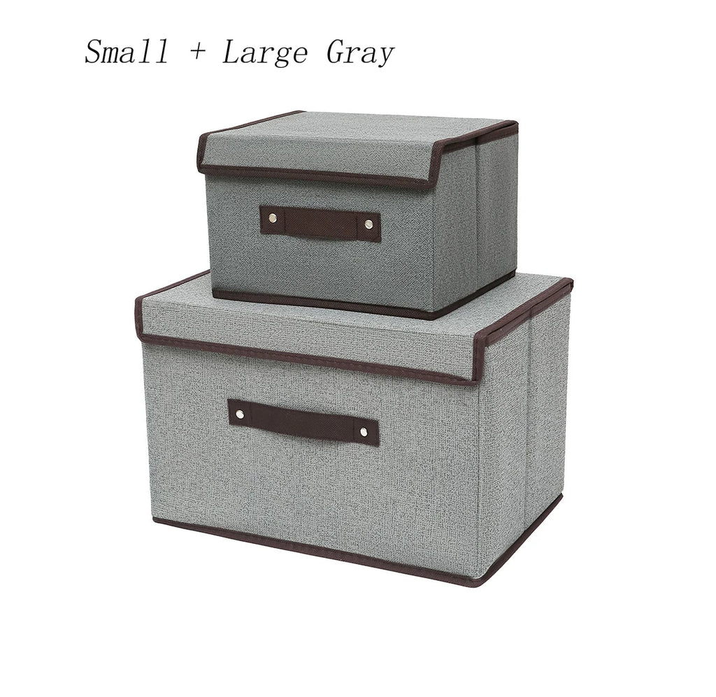 Foldable Storage Box — Dustproof Organizer