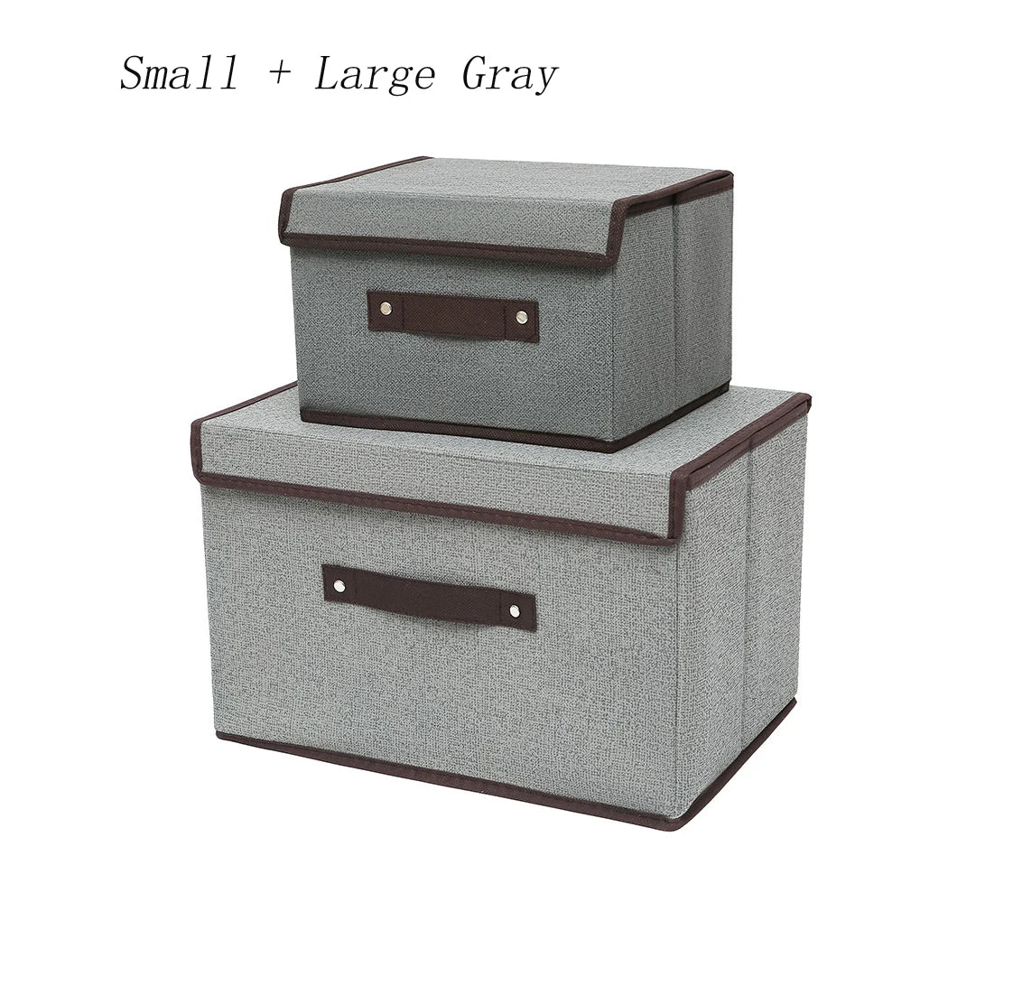 Foldable Storage Box — Dustproof Organizer