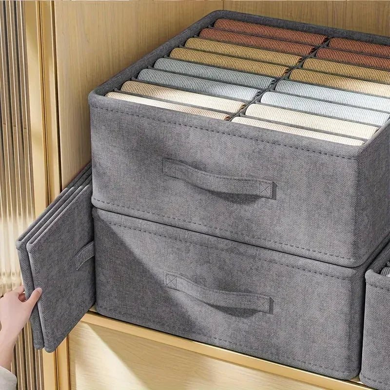 Wardrobe Drawer Organizer — Clothes Storage Box