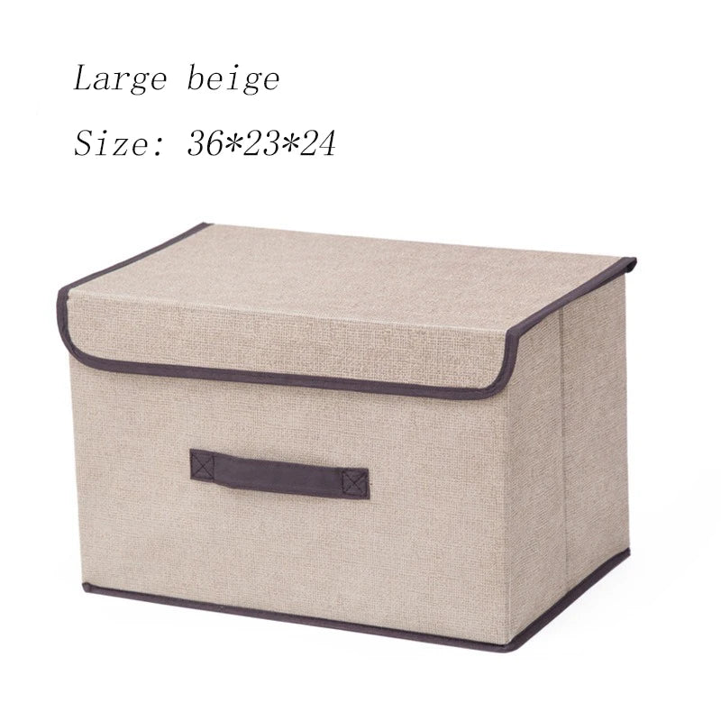 Foldable Storage Box — Dustproof Organizer