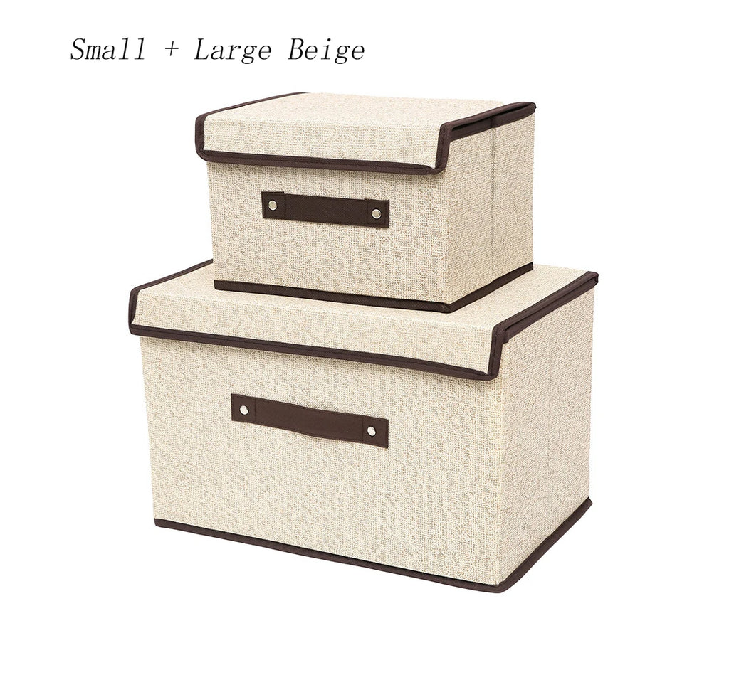 Foldable Storage Box — Dustproof Organizer
