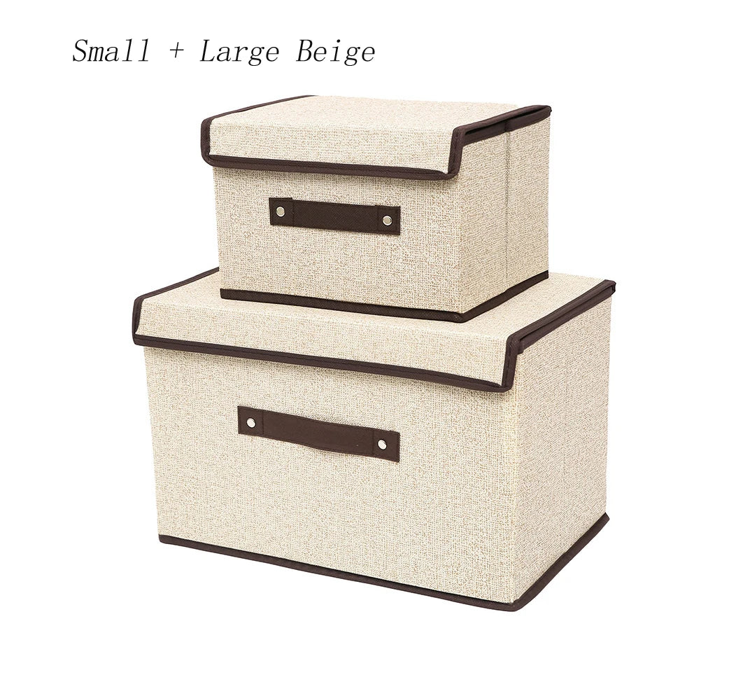 Foldable Storage Box — Dustproof Organizer