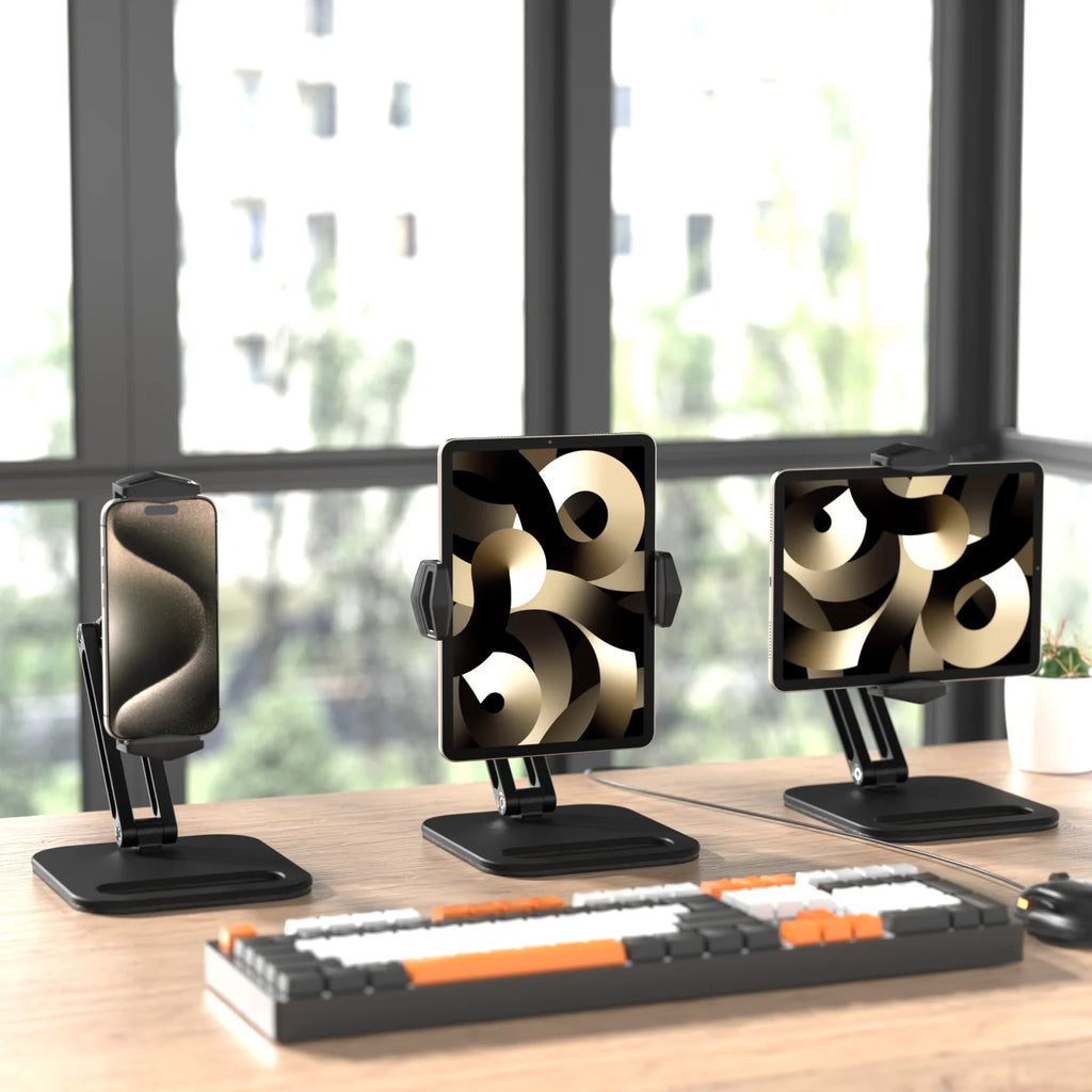 Portable VESA Monitor Stand — Height Adjustable for 13–18" Screens
