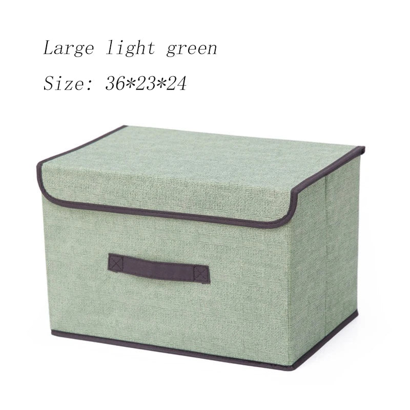 Foldable Storage Box — Dustproof Organizer