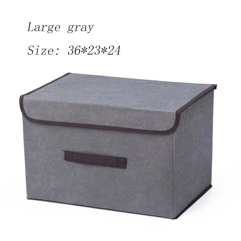 Foldable Storage Box — Dustproof Organizer