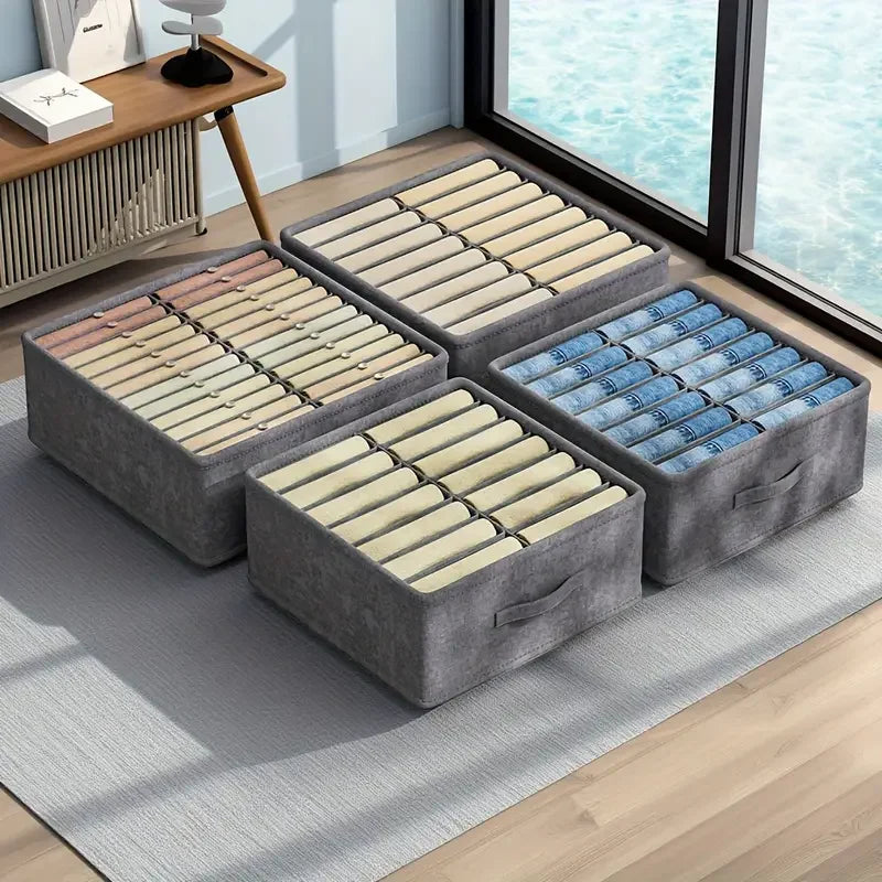 Wardrobe Drawer Organizer — Clothes Storage Box