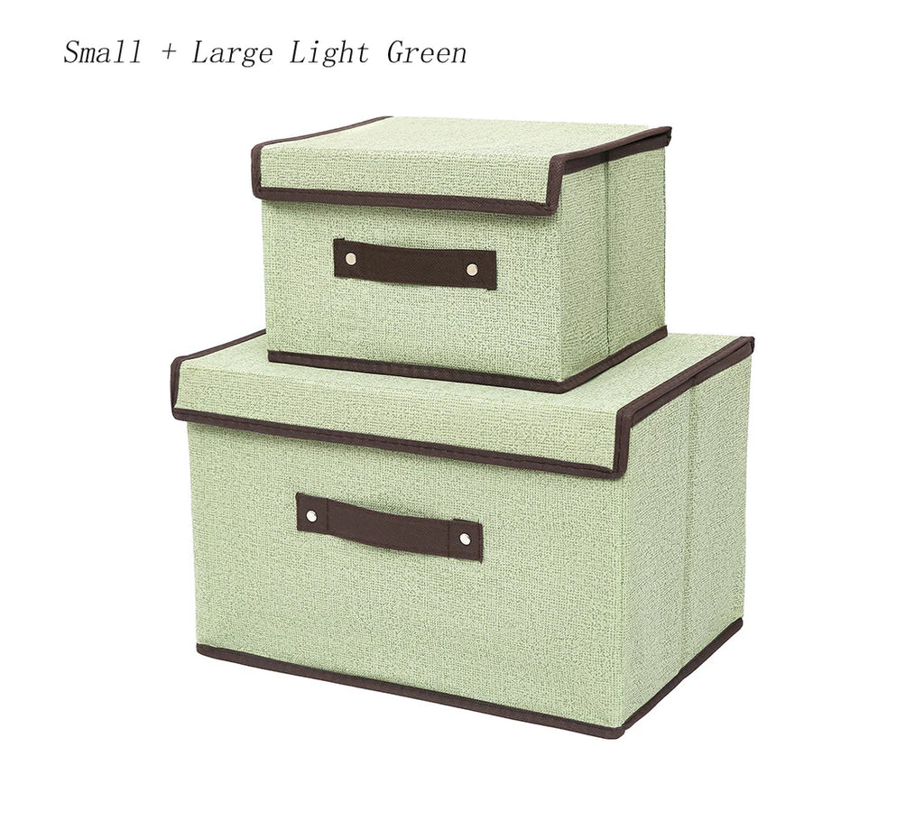 Foldable Storage Box — Dustproof Organizer