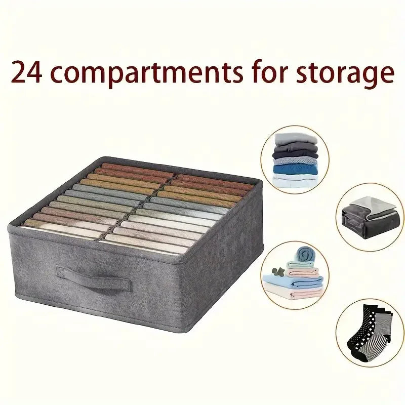 Wardrobe Drawer Organizer — Clothes Storage Box
