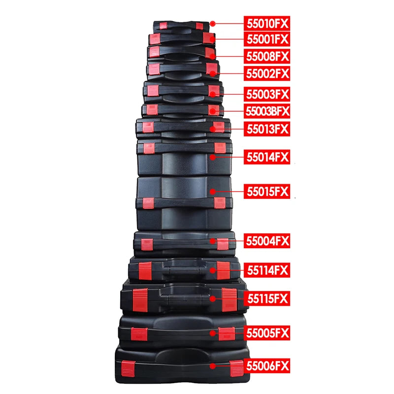 Multifunctional Plastic Hardware Toolbox – Portable Instrument & Equipment Storage Case