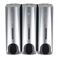 350ml Wall-Mount Soap Dispenser — Single, Double or Triple, ABS, CE Certified