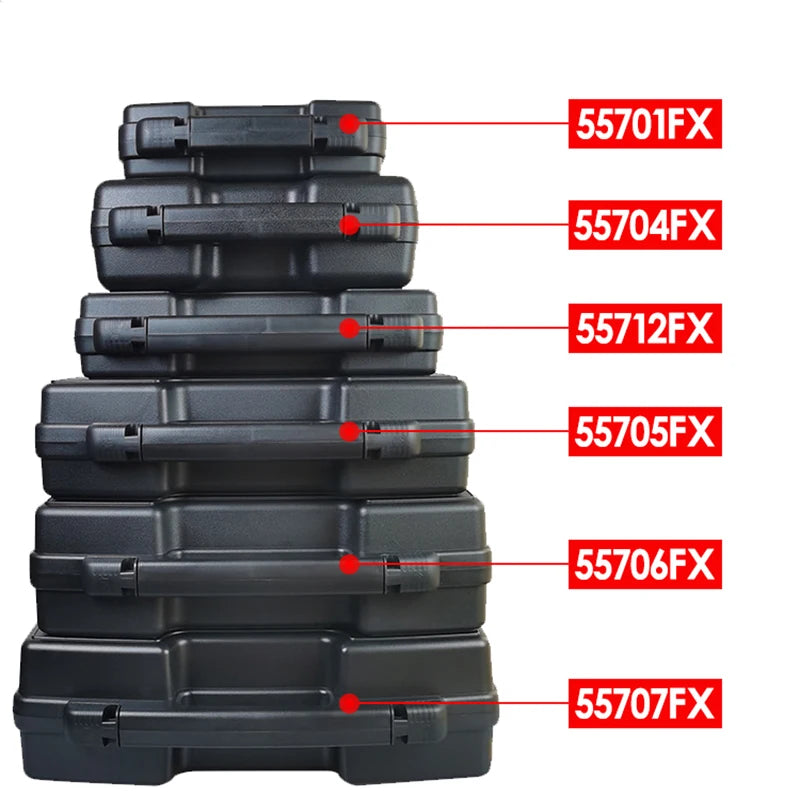 Multifunctional Plastic Hardware Toolbox – Portable Instrument & Equipment Storage Case