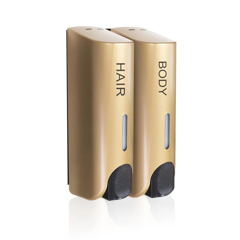 350ml Wall-Mount Soap Dispenser — Single, Double or Triple, ABS, CE Certified