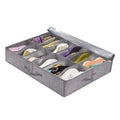 Under-Bed Shoe Organizer for 12 Pairs