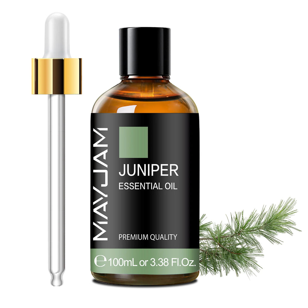 MAYJAM 100ml Pure Plant Essential Oil — Mint, Bergamot, Patchouli, Lemongrass & More