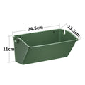 Wall-Mounted Hanging Planting Box – Vertical Green Wall Plastic Flower Pot