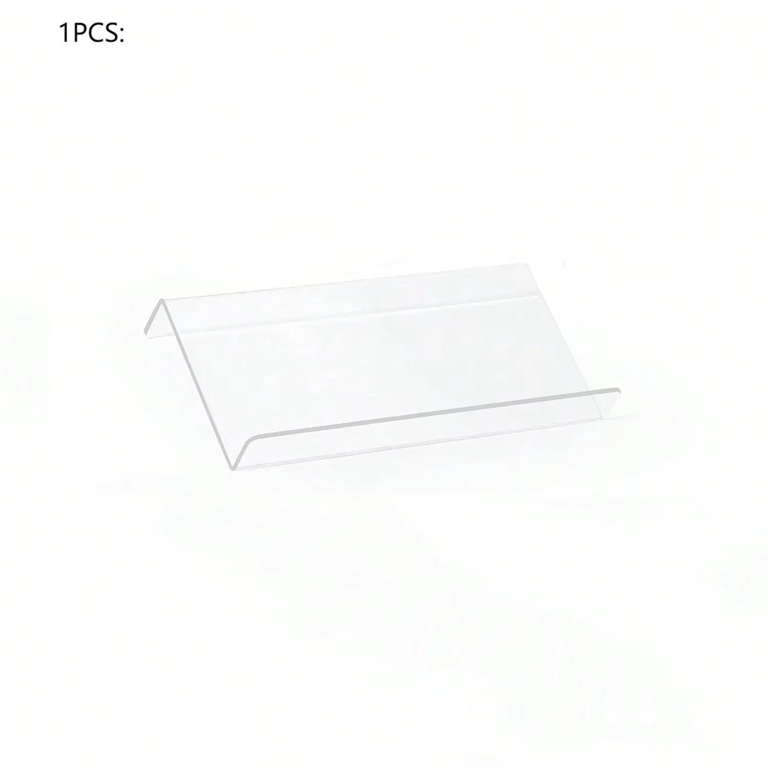 Acrylic Spice Drawer Organizer Tray — Slanted, Expandable, Clear or Black