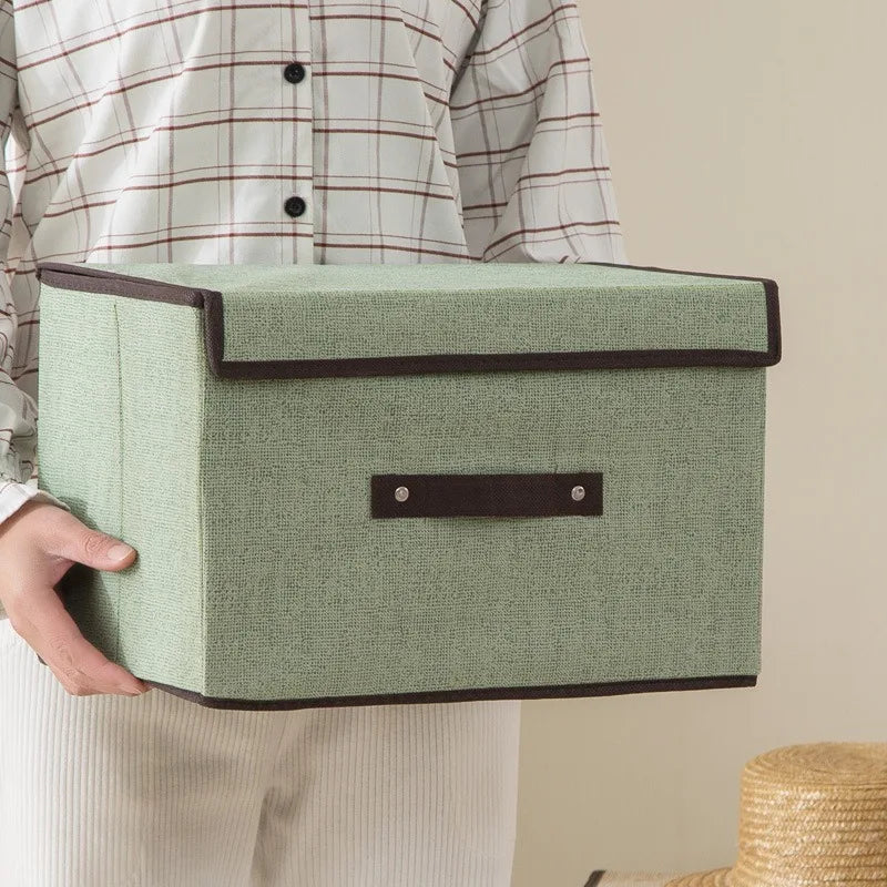 Foldable Storage Box — Dustproof Organizer