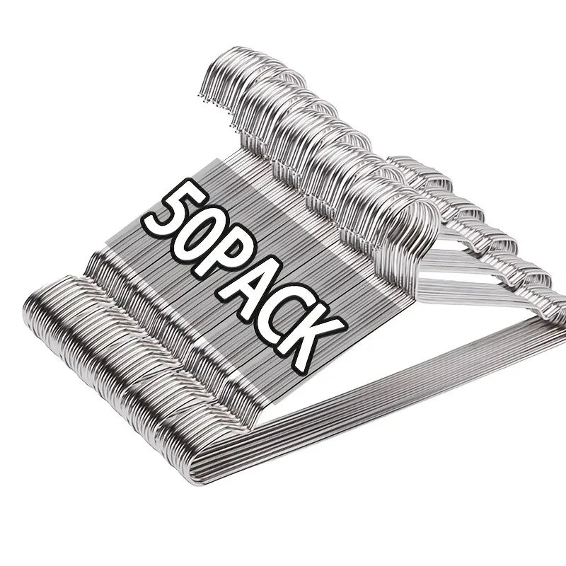 Heavy Duty Stainless Steel Clothes Hangers — Ultra Thin