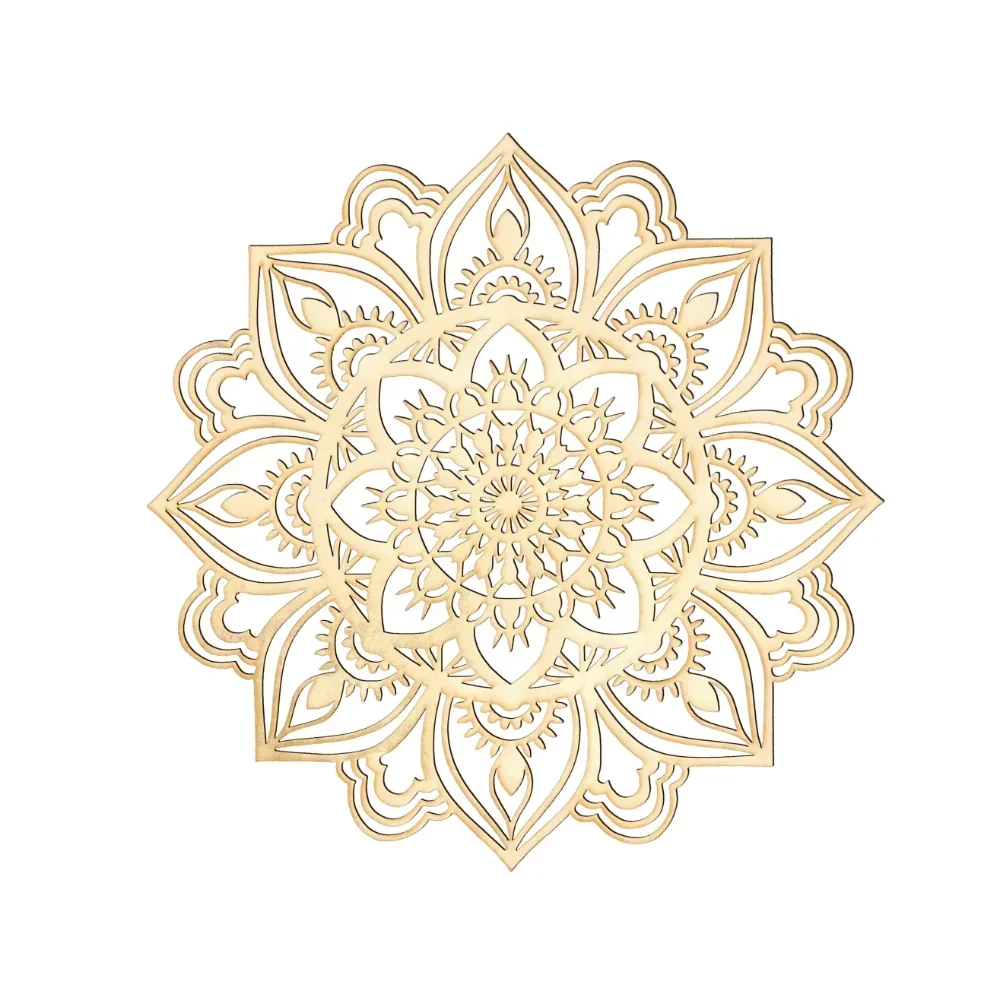 Moroccan Mandala Metal Wall Art — Indian & Boho Living Room Accent