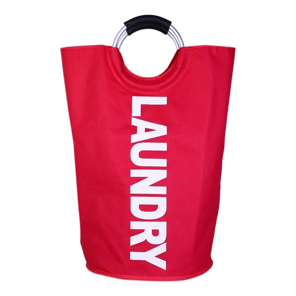 Extra-Large Waterproof Laundry Basket with Padded Handles