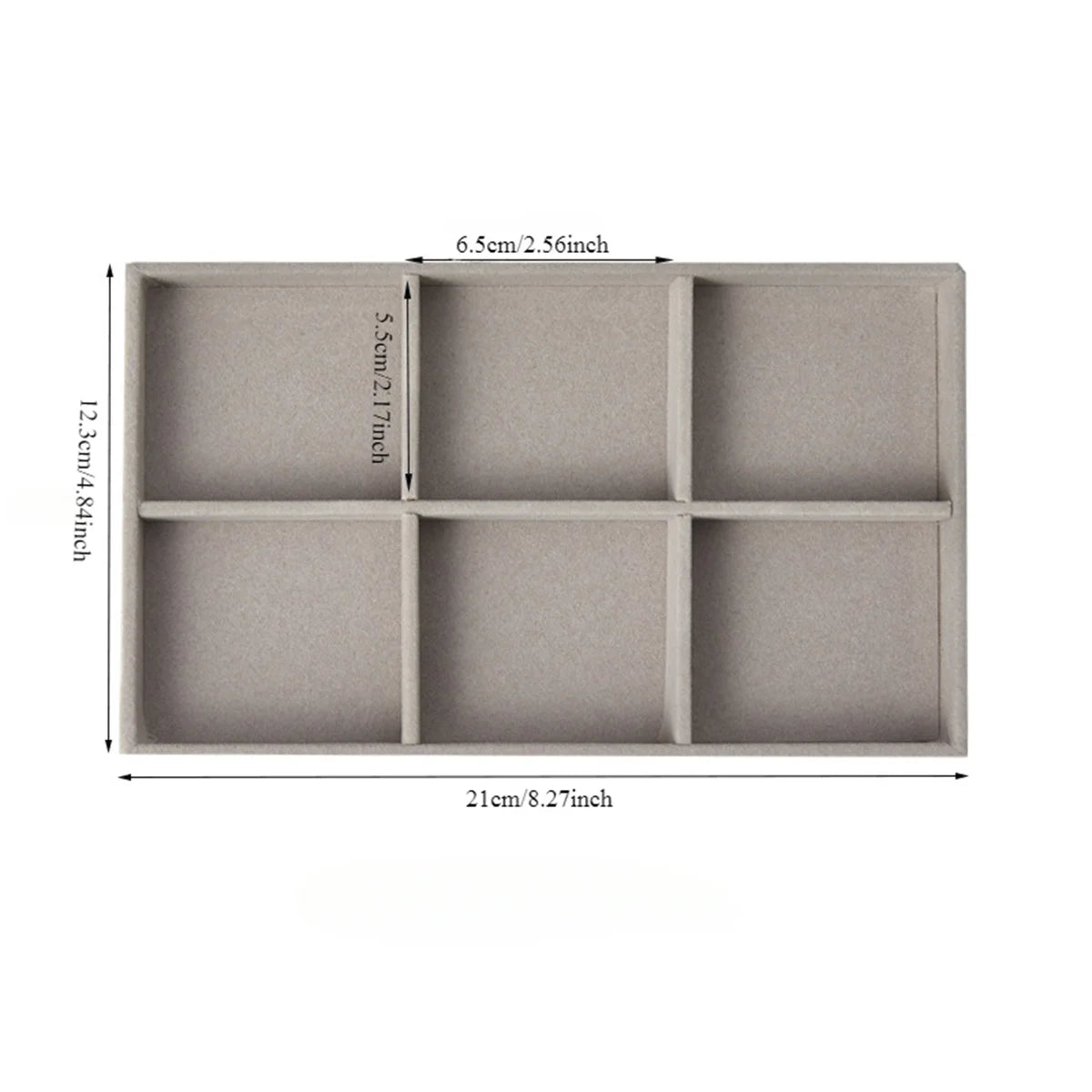 Velvet Jewelry Display Tray