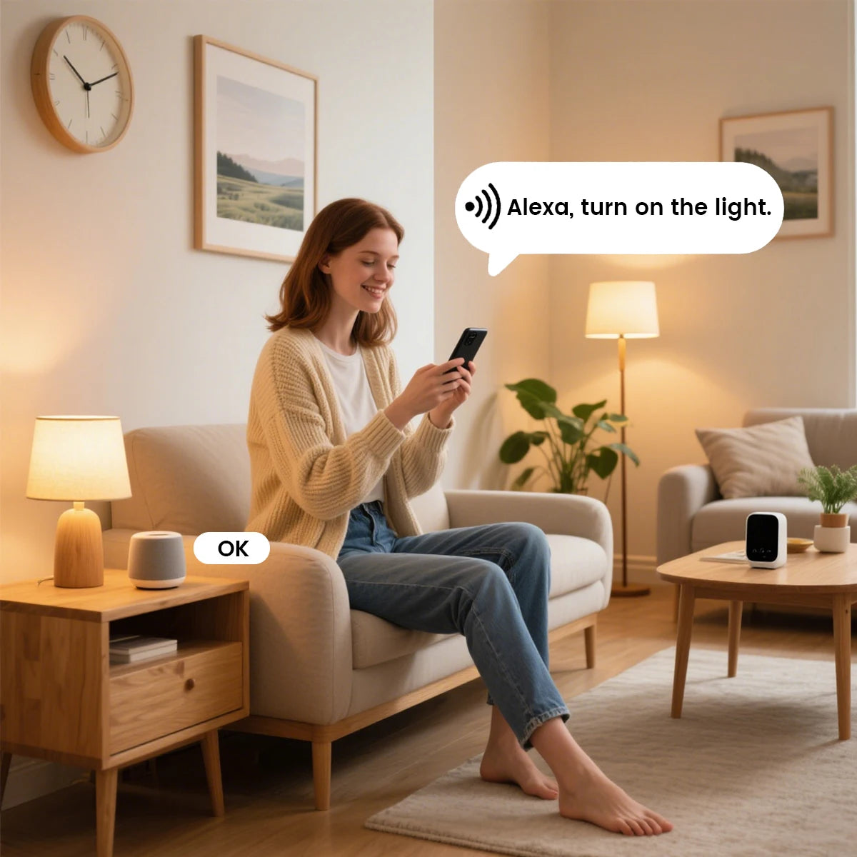 Tuya WiFi GU10 Smart Spotlight — Dimmable, Alexa & Google Compatible