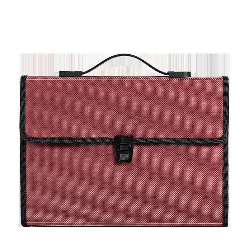 A4 Accordion Expanding File Folder — Multi-Layer PP Document Organizer