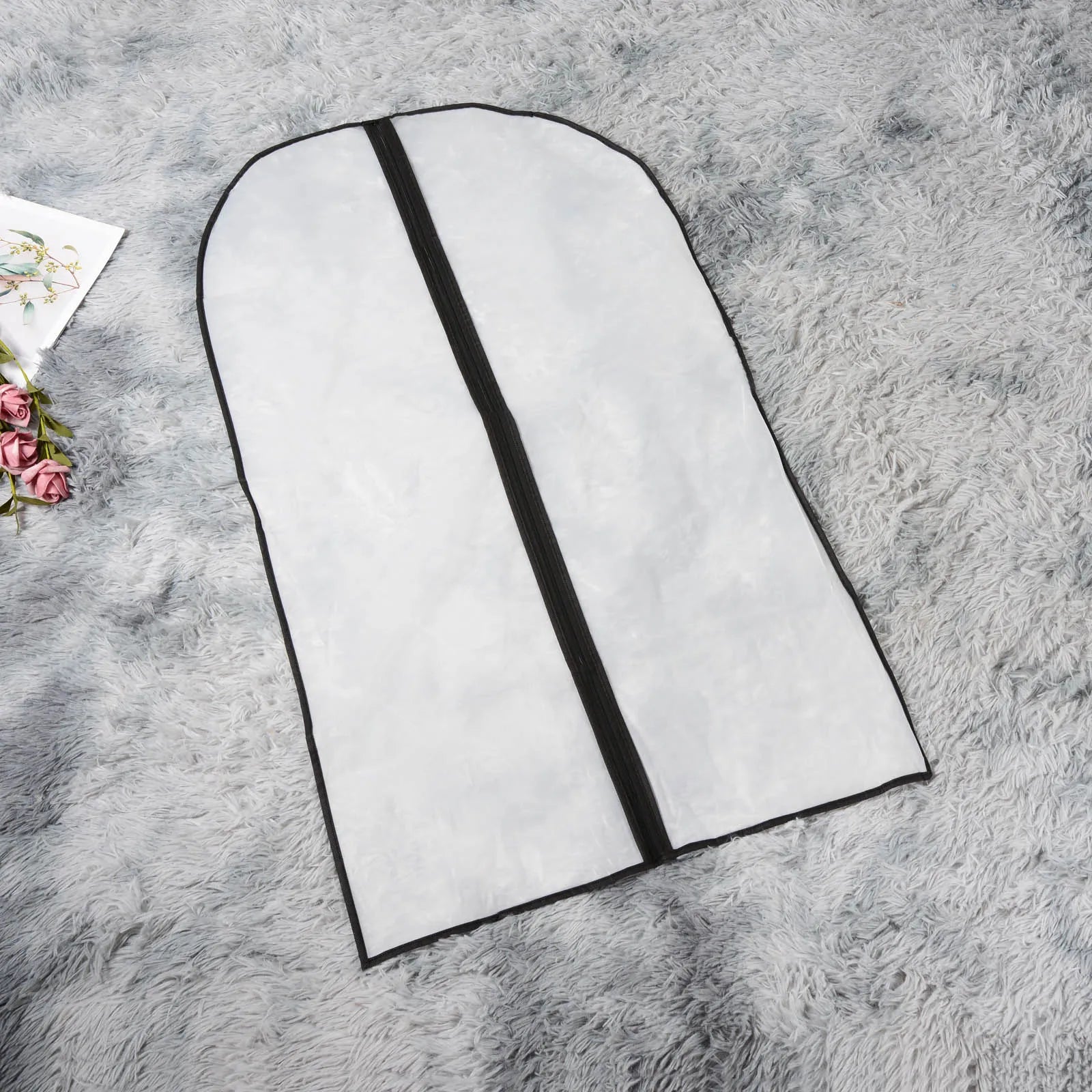 Transparent PEVA Dustproof Garment Bags — Pack of 5