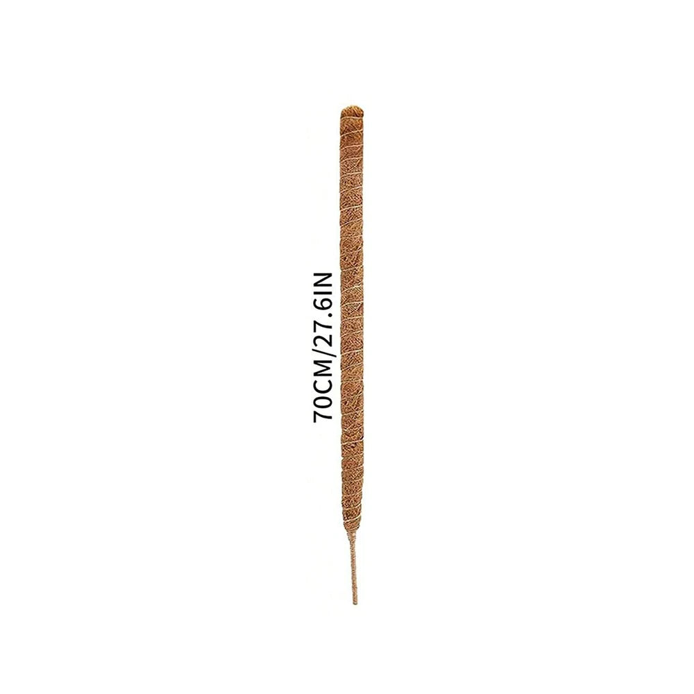 Moss Pole for Plants – Natural Coir Fiber Support Stake for Monstera, Pothos & Climbing Indoor Plants