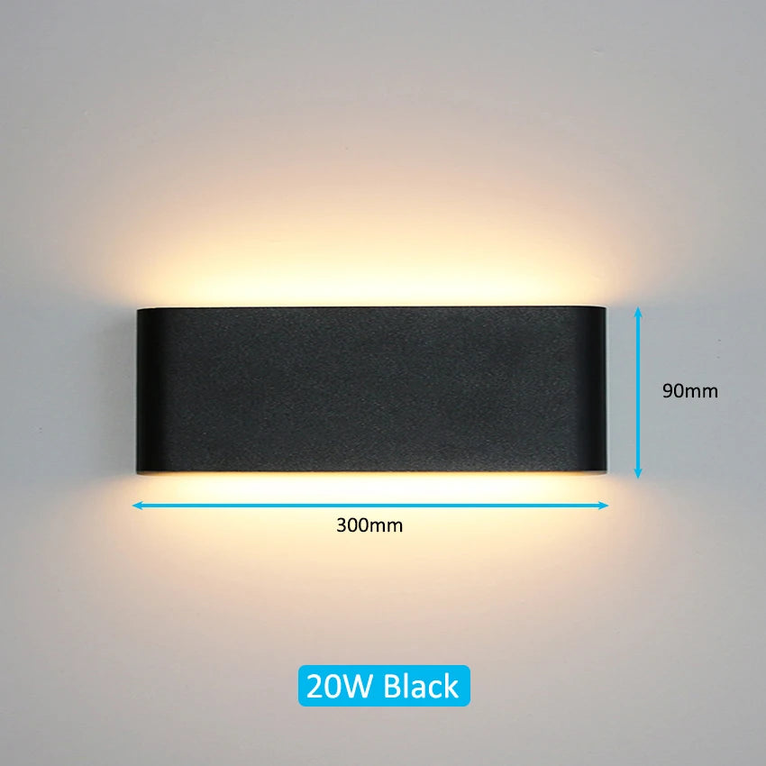IP65 Outdoor & Indoor LED Wall Light — Porch, Garden & Living Room