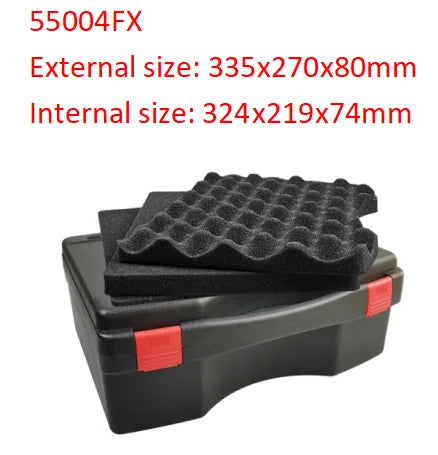 Multifunctional Plastic Hardware Toolbox – Portable Instrument & Equipment Storage Case