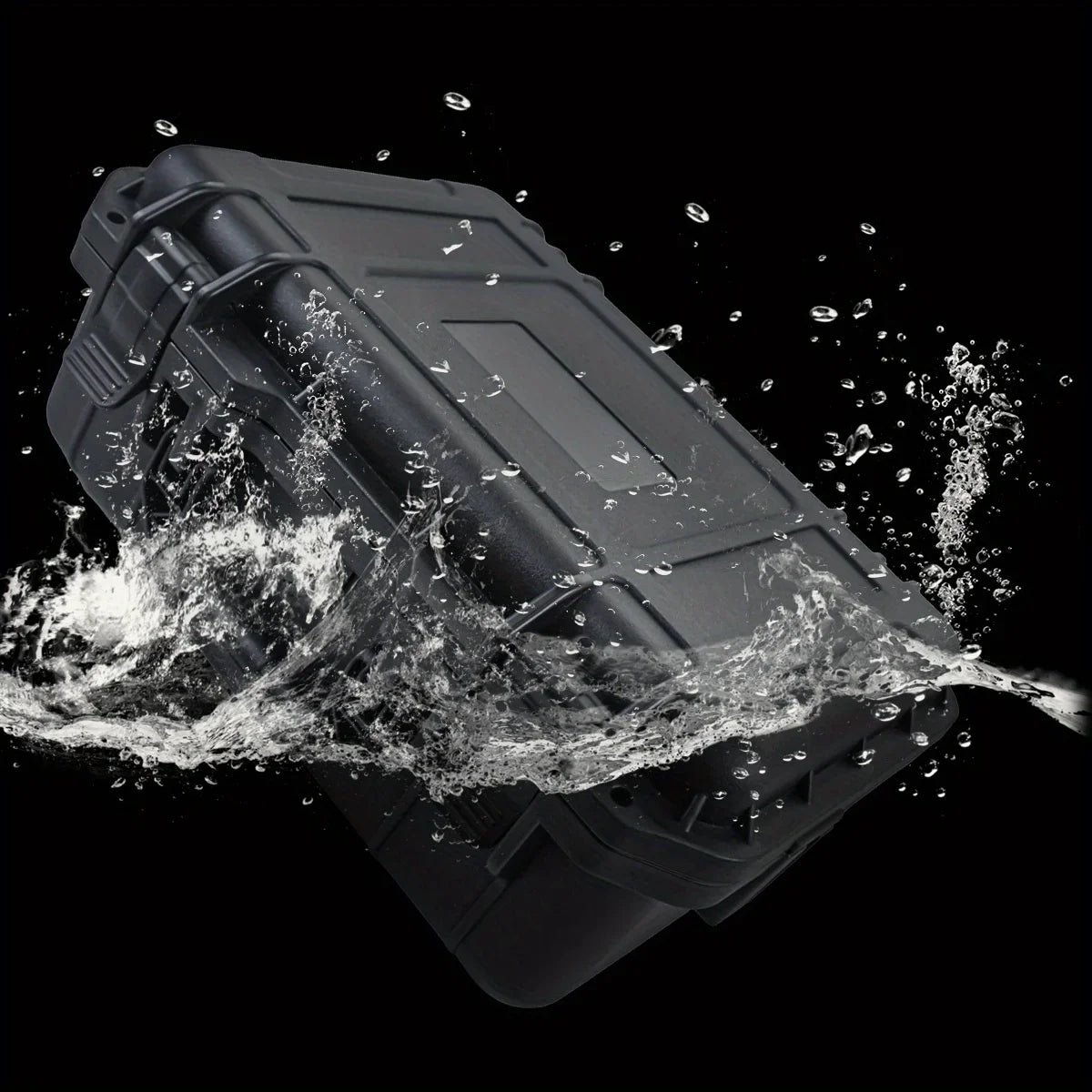 Waterproof Hard Carry Case with Pre-cut Sponge – Shockproof Safety Tool & Equipment Organizer