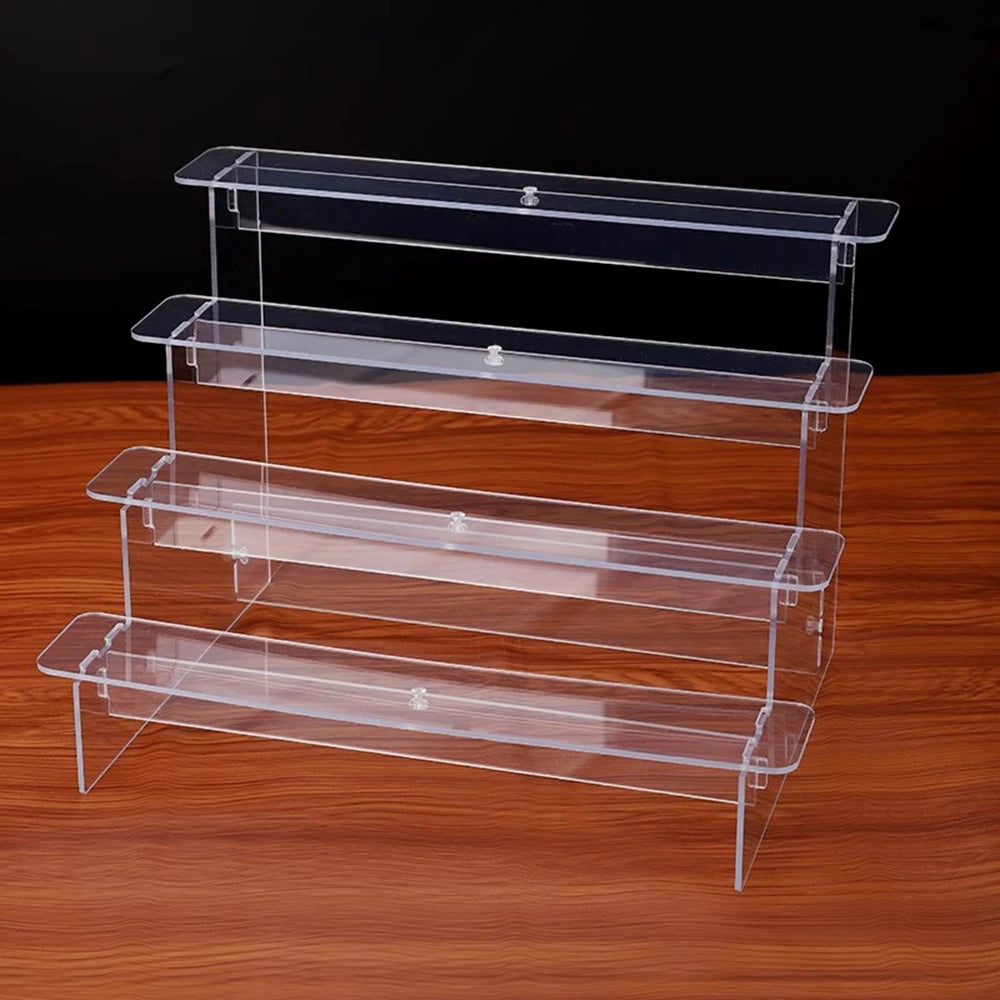 Multilayer Acrylic Display Stand with Removable Shelves