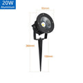 Zhengde LED Spike Lawn Lamp – 5W–20W IP65 Landscape Spotlight AC/DC