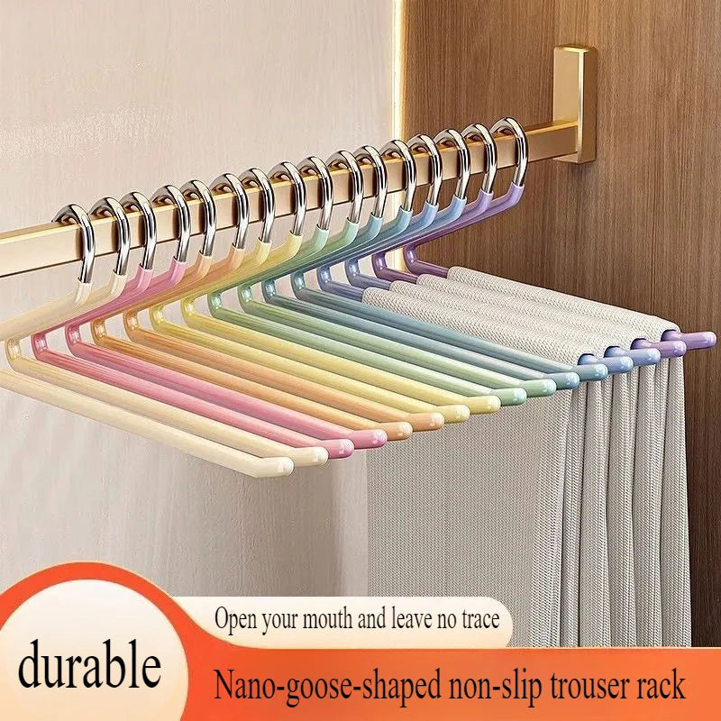 Z-Type Multi-Layer Telescopic Pants Hangers — Pack of 5