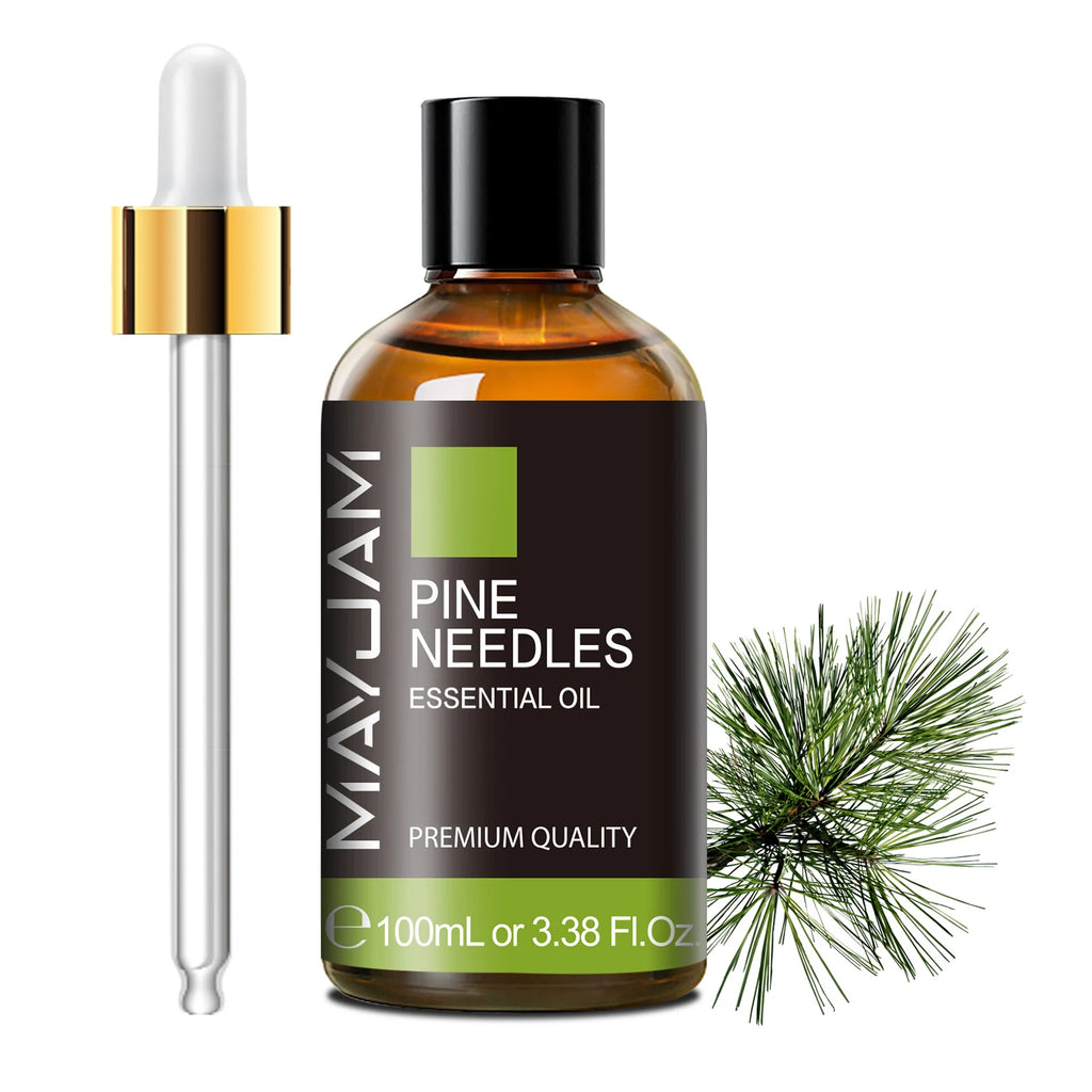 MAYJAM 100ml Pure Plant Essential Oil — Mint, Bergamot, Patchouli, Lemongrass & More