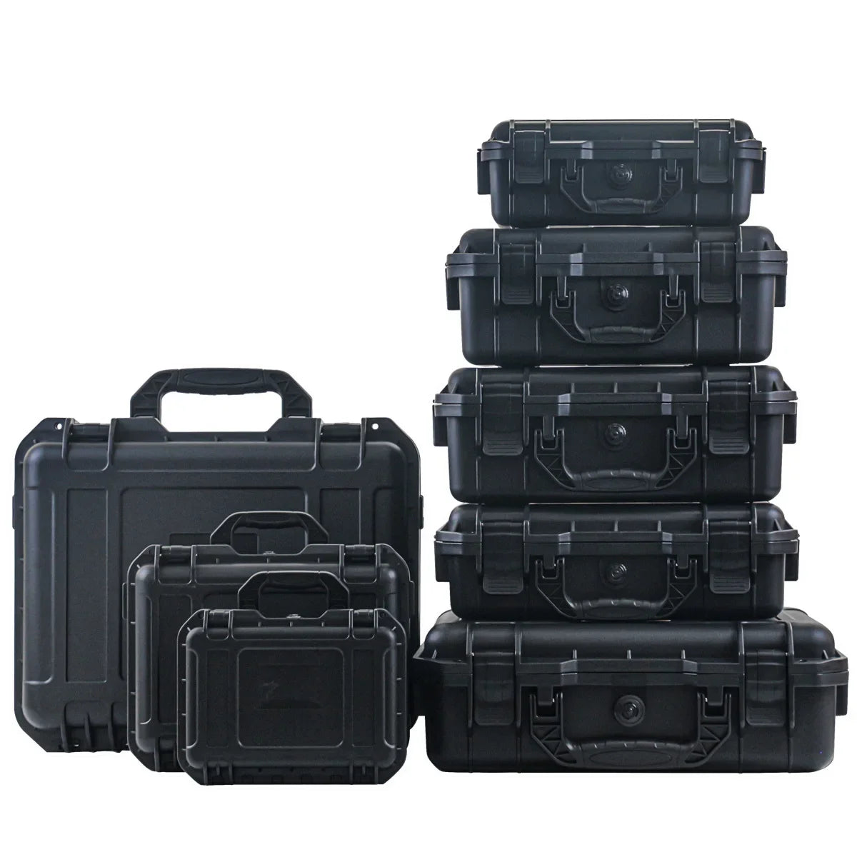 Waterproof Hard Carry Case with Pre-cut Sponge – Shockproof Safety Tool & Equipment Organizer