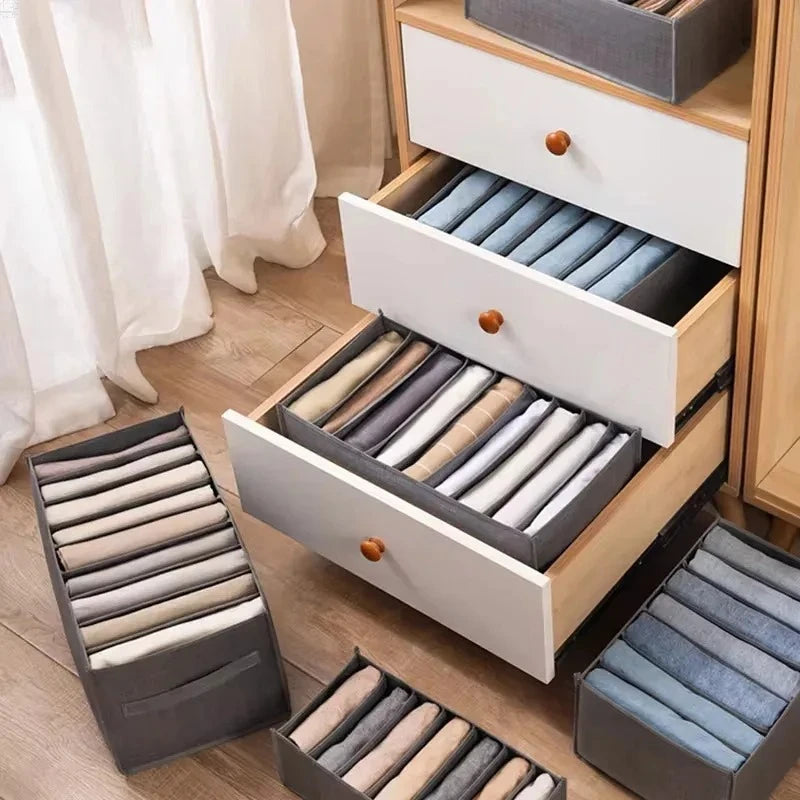 Divided Pants & Jeans Storage Box