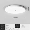 Motion Sensor LED Ceiling Light — Infrared, Auto On/Off, Indoor