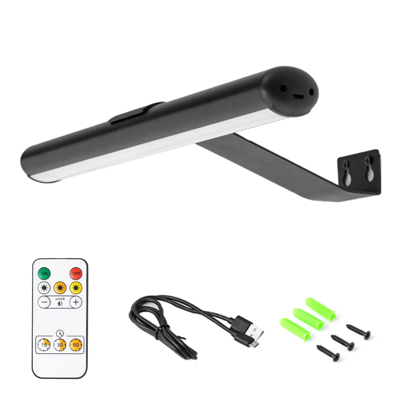 Rechargeable Picture Light Wall Lamp — Remote Control, 3 Colour Temperatures