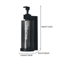 300ml Wall-Mount Soap & Shampoo Dispenser — Lockable, No-Drill Install
