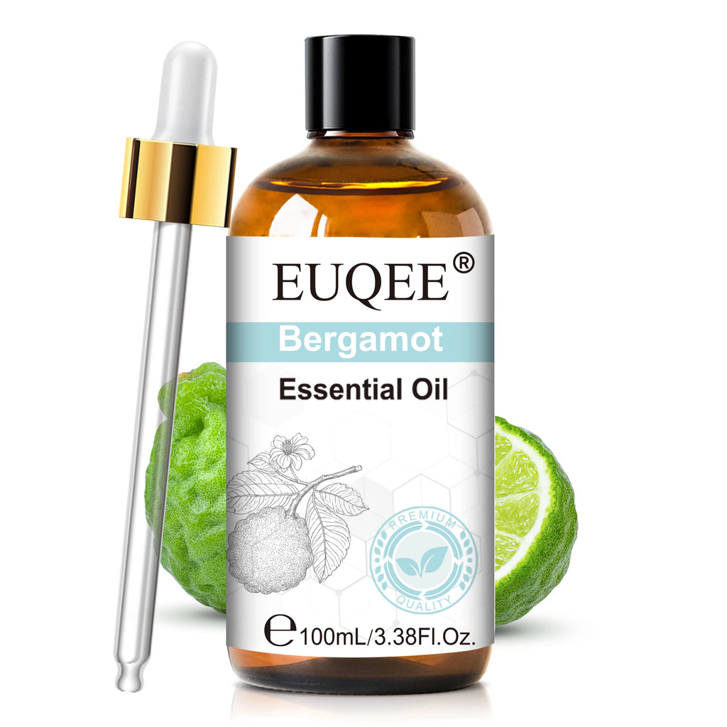 EUQEE 100ml Pure Essential Oil — Vanilla, Lavender, Cinnamon or Lemon — Diffuser & Candle Making