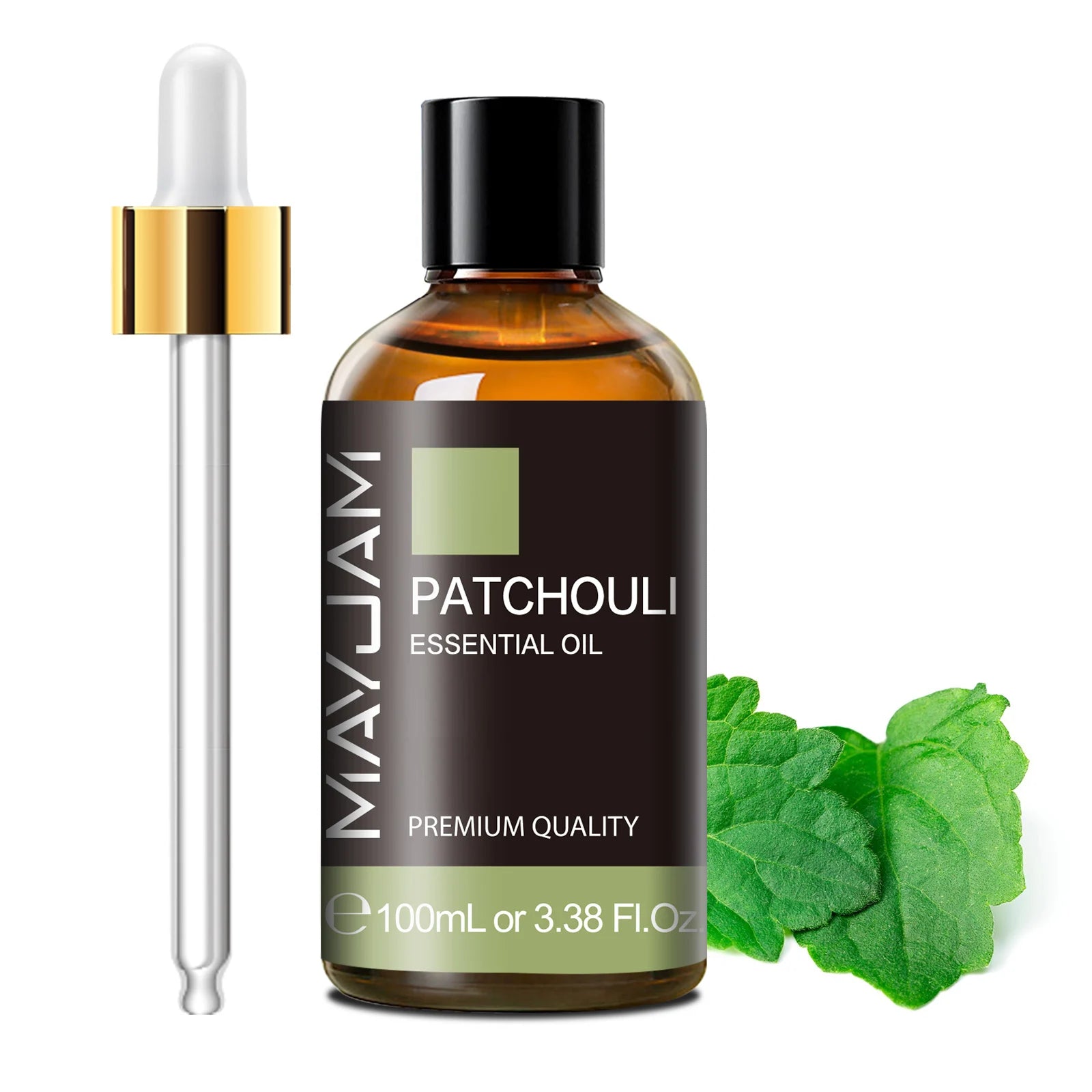MAYJAM 100ml Pure Plant Essential Oil — Mint, Bergamot, Patchouli, Lemongrass & More