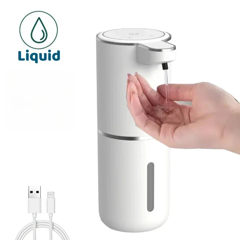 Touchless Foam Soap Dispenser — USB Rechargeable, Infrared Sensor, CE/RoHS