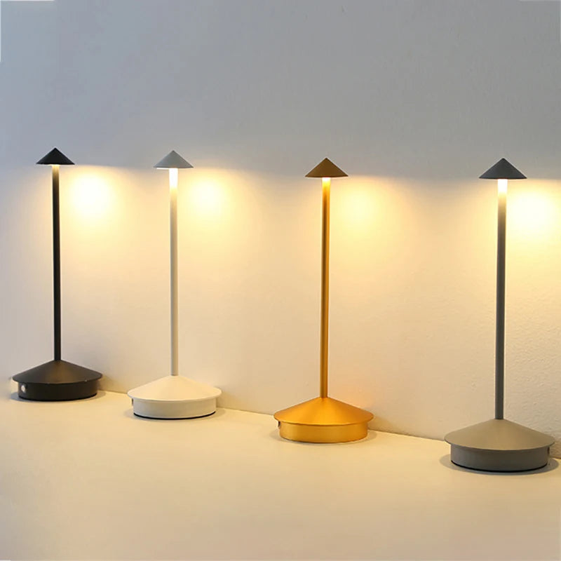 Cordless LED Table Lamp — Touch Dimming, 3 Colour Temperatures