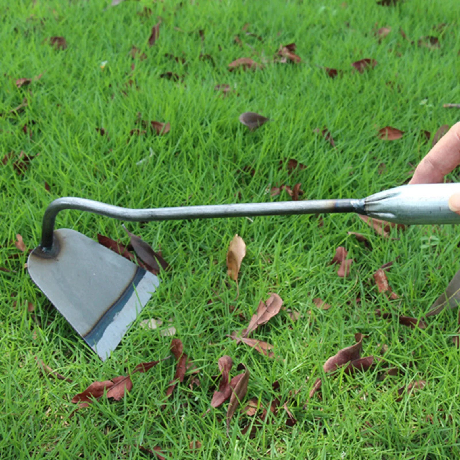 Multifunctional Small Hoe With Wooden Handle, Household Flower Hoe, Gardening Hoe, Outdoor Agricultural Tool and Garden Tool