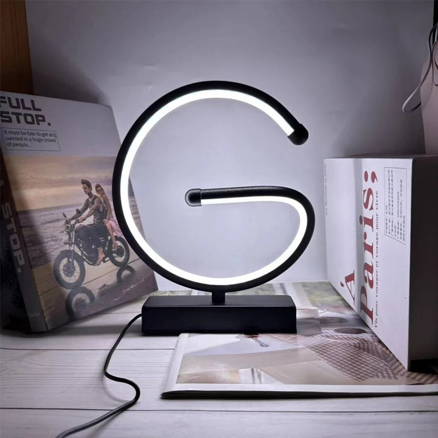 Spiral LED Night Light — 3 Colour Temperatures, Touch Dimming