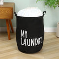 Foldable Cotton & Linen Laundry Basket