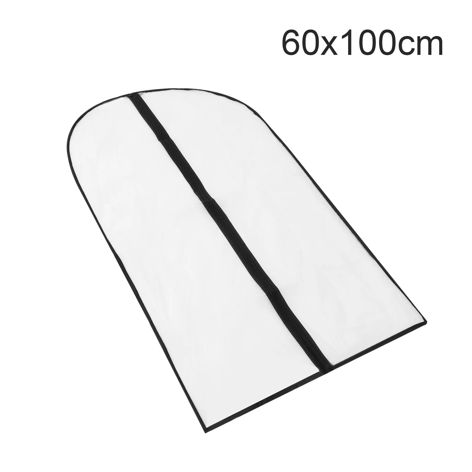 Transparent PEVA Dustproof Garment Bags — Pack of 5