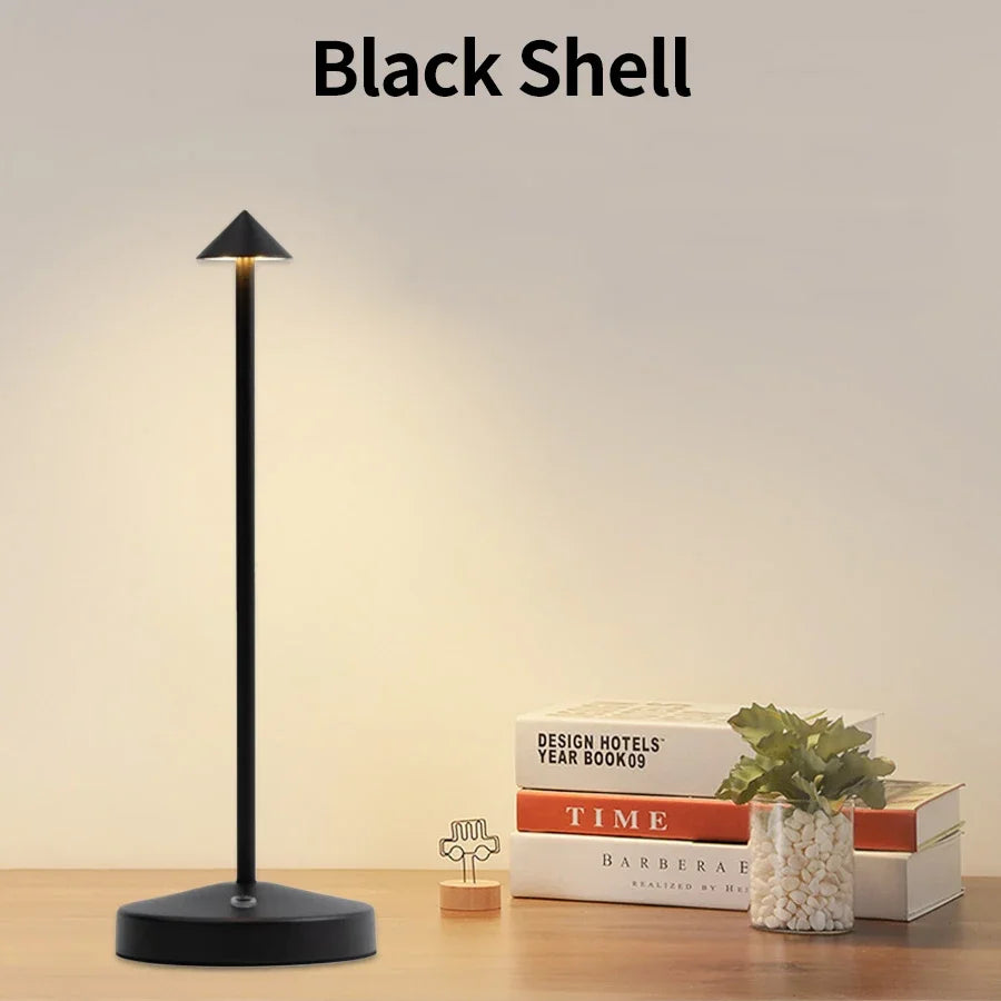 Cordless LED Table Lamp — Touch Dimming, 3 Colour Temperatures